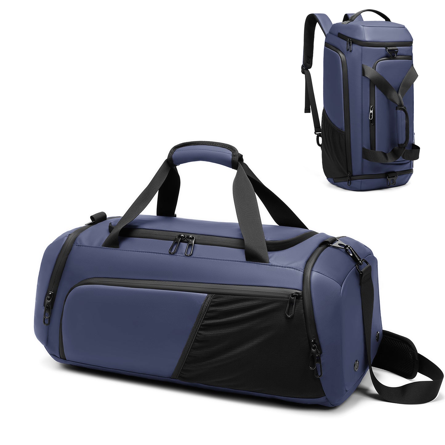 Moulyan Gym Duffle Bag Waterproof Sports Duffel Bags Travel Weekender Bag for Men Women Overnight Bag with Shoes Compartment