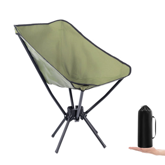 Moulyan Portable Camping Chairs,Lightweight Folding Camping Chairs with Storage Bag,Backpacking Chair for Outside Camping, Hiking, Travel, Beach and Sports